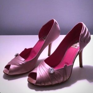 Eugenia Kim pink satin pumps (39.5)